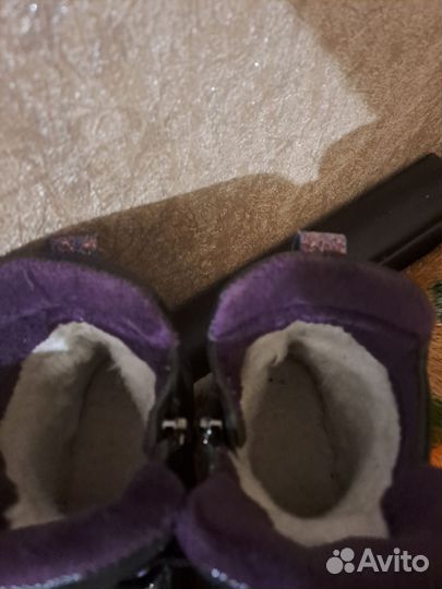 Ботинки на девочку зима 29 размер