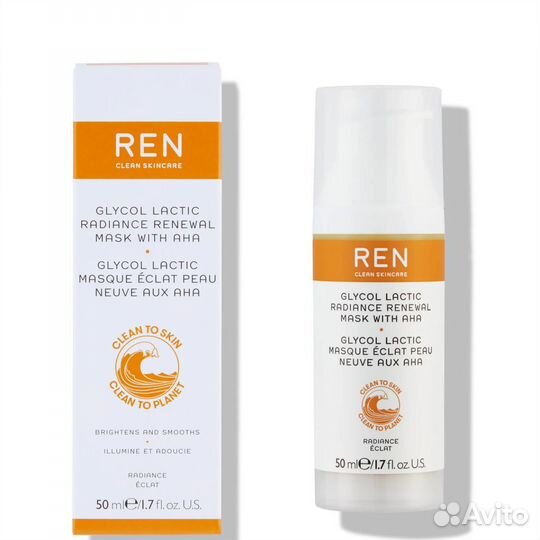 Маска для лица Ren Glycolic Lactic Renewal Mask