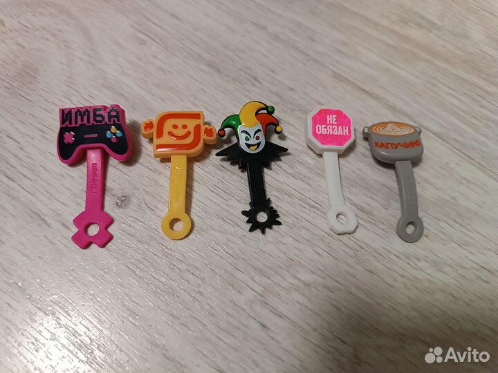 Набор : скрепыши топ, 5 шт