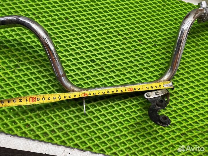 Руль мини чоппер мопед Джордан