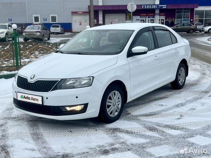 Skoda Rapid 1.6 МТ, 2017, 124 456 км