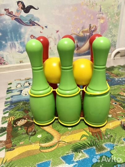Кегли детские