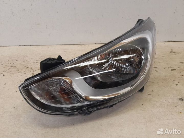 Фара левая Hyundai Solaris 1 2011-2014