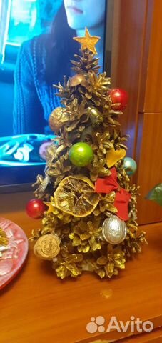 Ёлочка новогодняя сувенирная 30 см