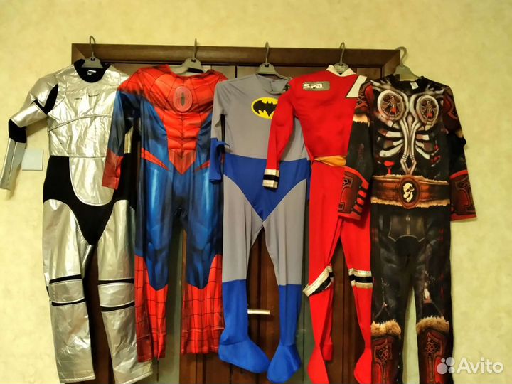 Новогодние костюмы супергероев. прокат