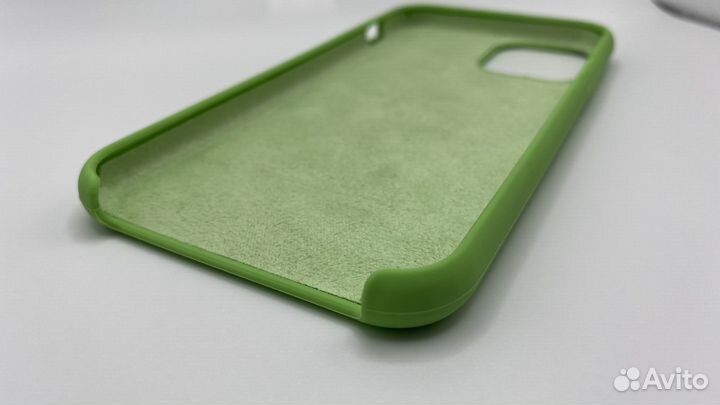 Чехол на iPhone 11 Pro Silicon Case Mint