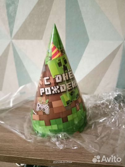 Колпачки Майнкрафт новые