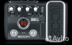 Гитарный процессор zoom G2.1u