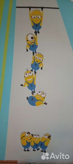 Художественная роспись стен/детских комнат