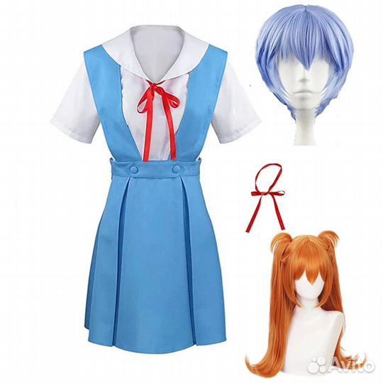 Косплей Евангелион Аска Ленгли и Аянами Рей