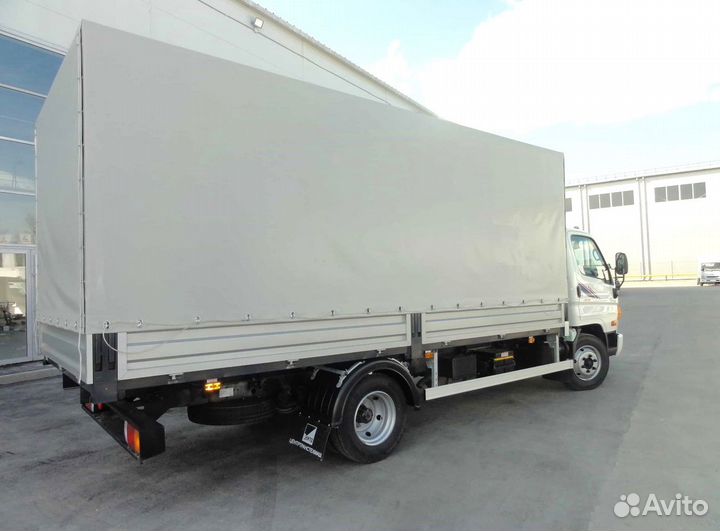 Тент на Hyundai HD 78. Тентованный кузов на Hyunda