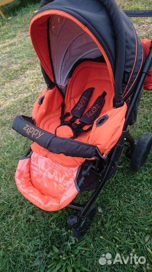 Коляска прогулка люлька и автокресло tutis zippy