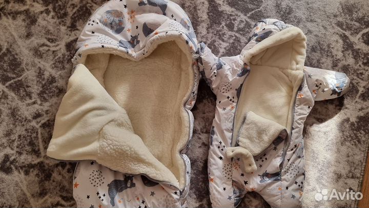 Зимний комбинезон для девочки