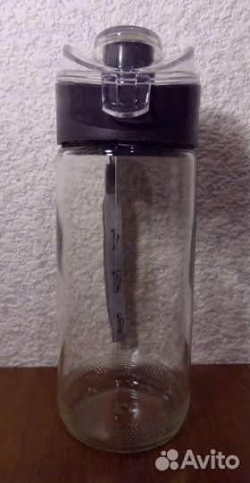 Бутылка для воды стекло 0,5 литра