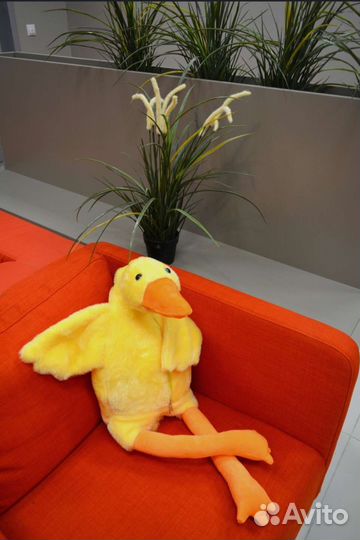 Плед-подушка-игрушка 3 в 1 Гусь-обнимусь, 95см