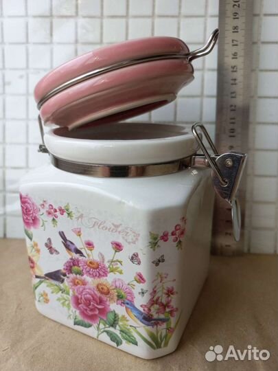 Баночка для чая или кофе. Новая