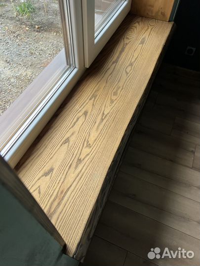 Подоконник деревянный из массива