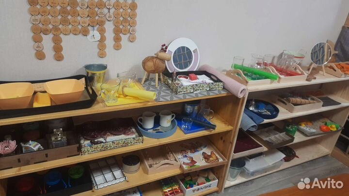 Детский сад Монтессори, няня, питание