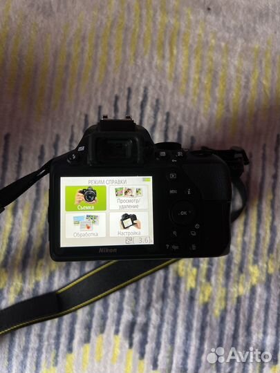 Фотоаппарат Nikon D3500 Kit AF-S DX nikkor 18-140m
