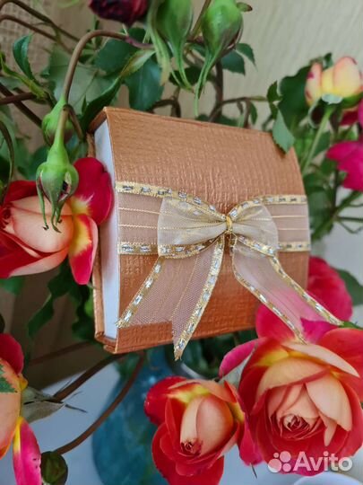 Новая Подарочная коробочка для украшений / часов