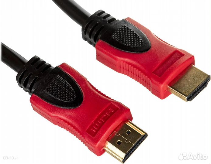 Кабель hdmi 5 метров 1.4V hdtv красно-черный