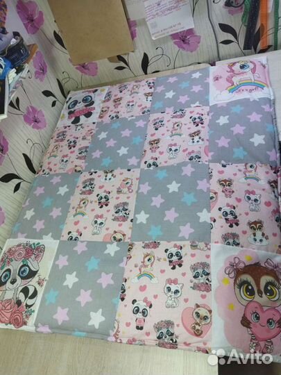 Новые бортики в кроватку