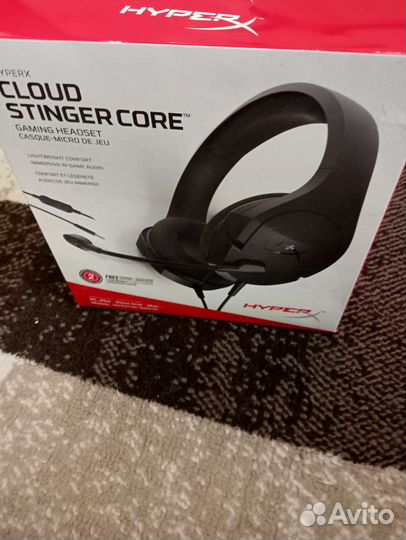 Наушники hyper x cloud stinger core