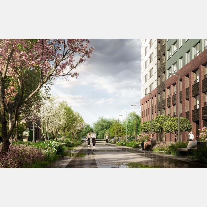 1-к. квартира, 36 м², 7/17 эт.