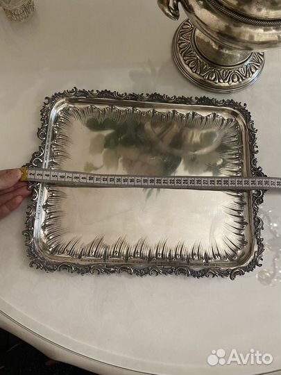 Поднос антикварный