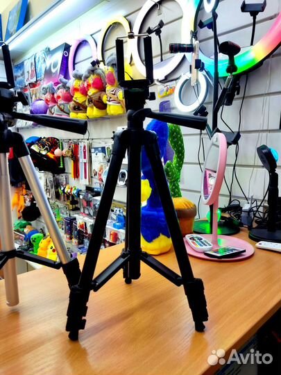 Штатив для смартфона с креплением