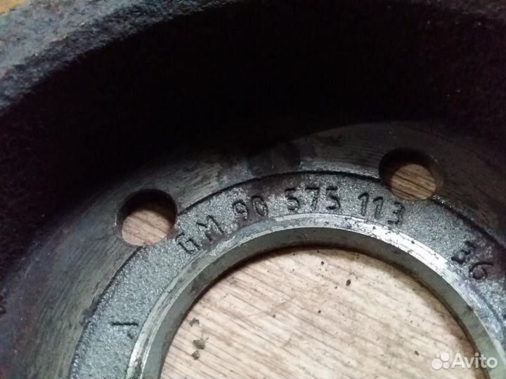 Диск тормозной задний Opel Zafira B 2005-2012