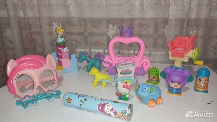 Игрушки пакетом для девочки
