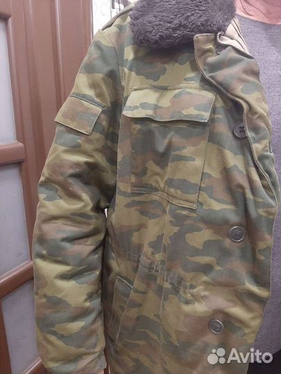 Зимний бушлат и ватные штаны