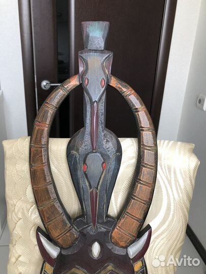 Маска африканская деревянная этническая