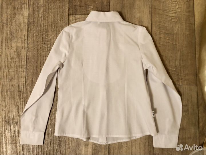 Рубашка школьная для девочки, 134