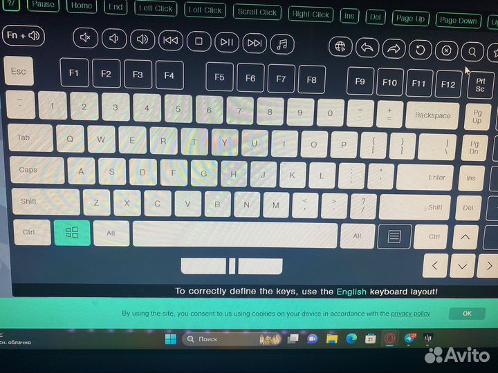 Игровая клавиатура Dark project kd68b