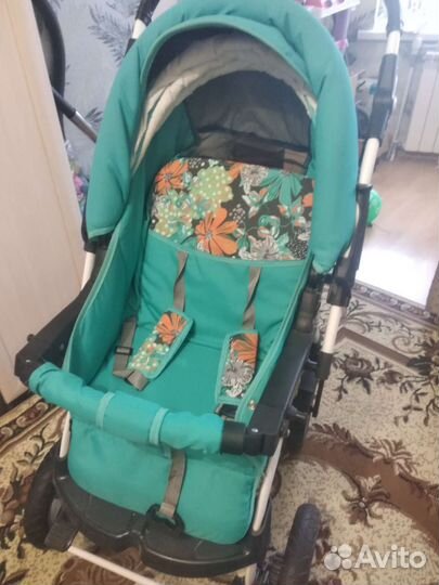Коляска для новорожденных 2в1