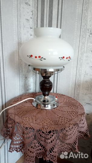 Лампа настольная винтаж