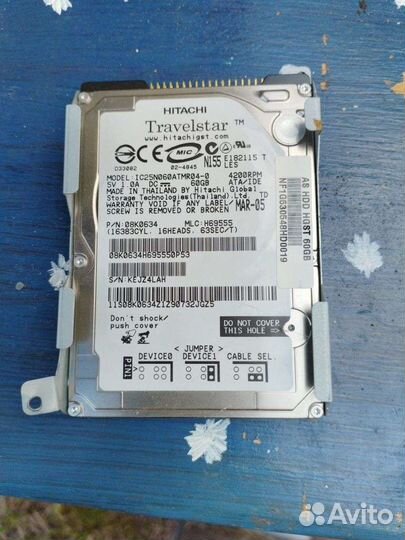 Жесткий диск Hitachi HTE726060M9AT00 60Gb 7200