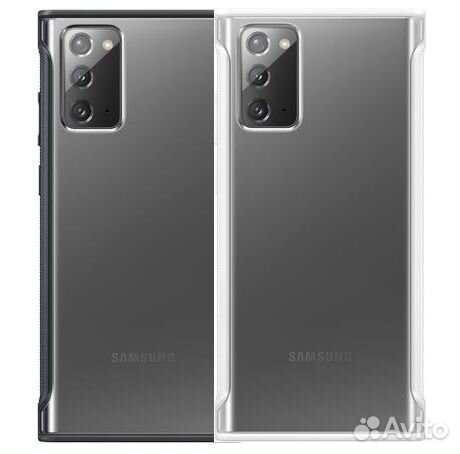 Оригинал Чехол Clear Protective на Samsung Note 20