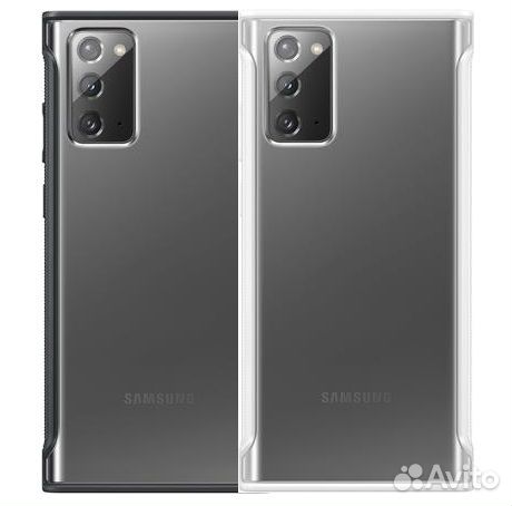Оригинал Чехол Clear Protective на Samsung Note 20