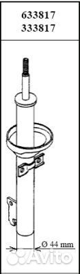 633817 KYB Амортизатор