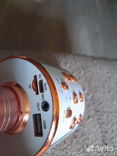 Караоке микрофон+колонка