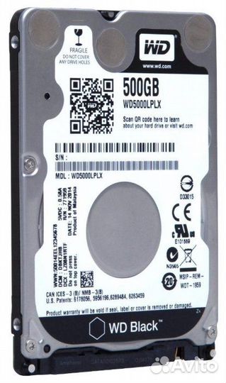 Жесткий диск Western Digital WD Black 500 GB (WD50