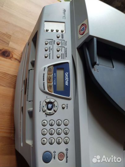 Мфу лазерный Brother MFC-7420R ч/б, бу