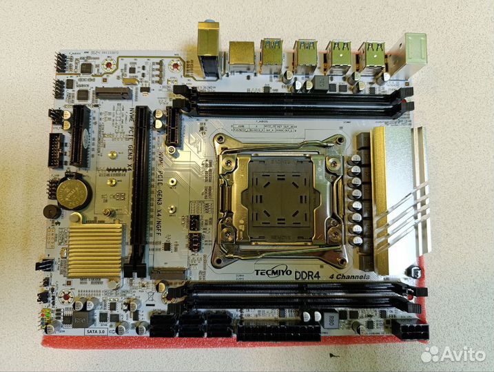 Комплект Материнская плата X99M-plus + E5 2650v4 с