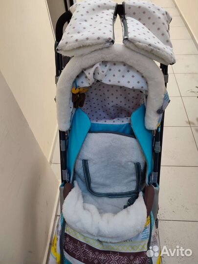 Детские санки коляска nika 7-3 (7 3)