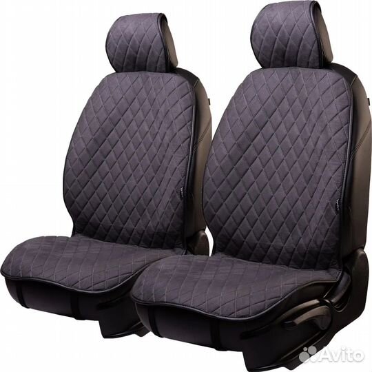 Накидки на сидения серые