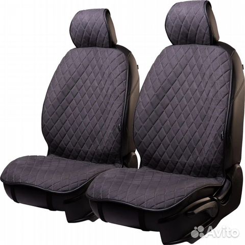 Накидки на сидения серые