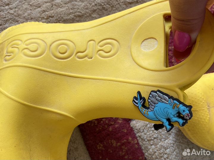 Crocs сапоги детские
